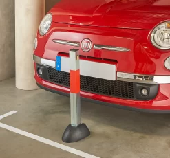 Mottez Parkplatzabsperrung, Mit Sockel, Europ. Zylinderschloss, H 600 X B 50 Mm, Verzink. Stahlrohr -Lager und Betriebslager mottez parkplatzabsperrung mit sockel europ zylinderschloss h 600 x b 50 mm verzink stahlrohr img SI 125700 C