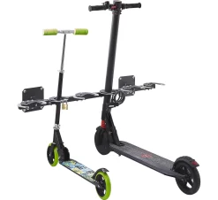 Mottez Tretrollerwandhalter, 6 Roller, Stahl, B 1060 X T 245 Mm X H 150, Loch F. Diebstahlsicherung