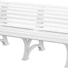 Parkbank, 4-Sitzer, L 2000 Mm, Weiß