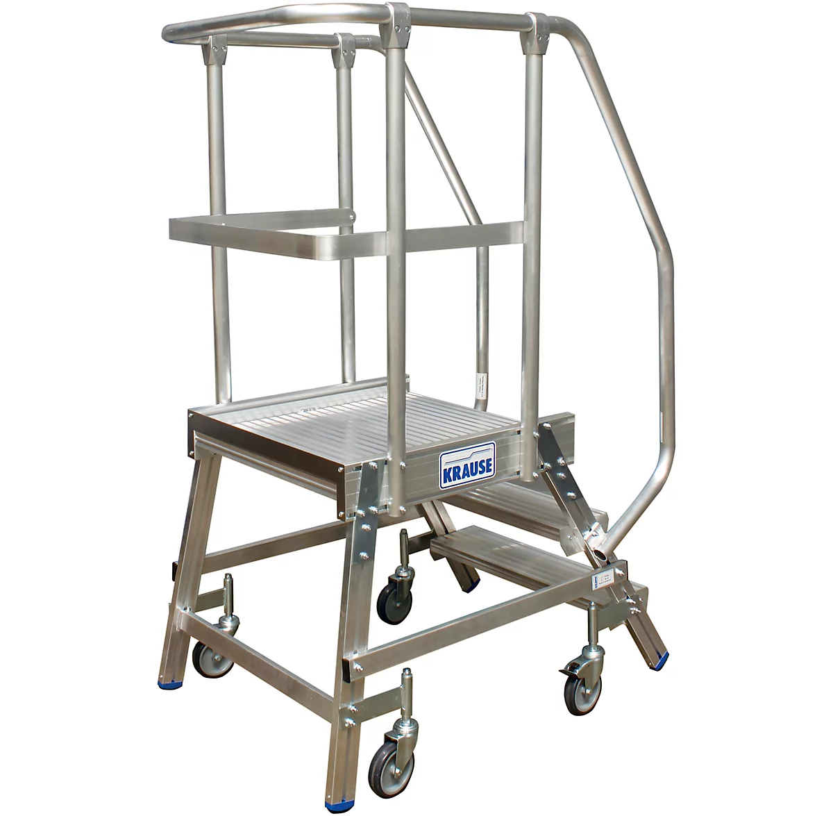 Podestleiter, Fahrbar, Einseitig, 3 Stufen 1 Podestleiter, Fahrbar, Einseitig, 3 Stufen