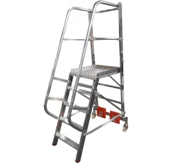 Podestleiter, Vario Alu, 5 Stufen
