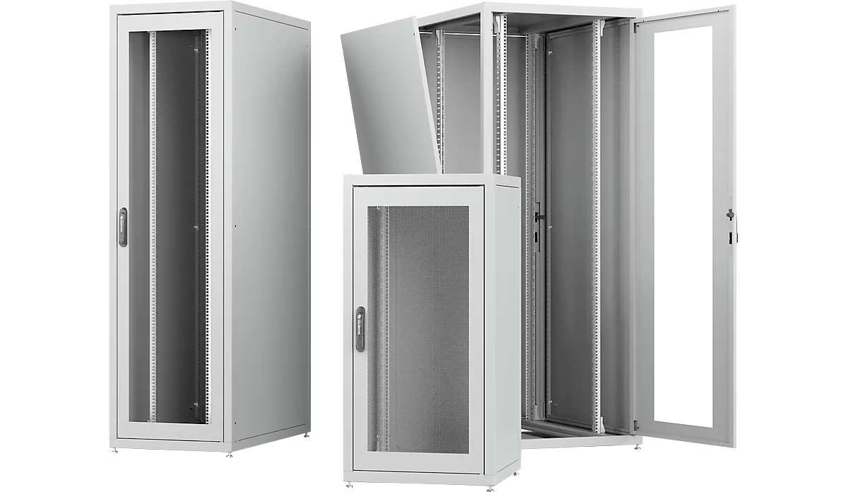 PX Netzwerkschrank, Stahlblech, Pulverbeschichtet/verzinkt, Mit Sichtglas, B 600 X T 800 X H 1200 Mm 2 PX Netzwerkschrank, Stahlblech, Pulverbeschichtet/verzinkt, Mit Sichtglas, B 600 X T 800 X H 1200 Mm – Bild 2