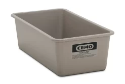 Rechteckbehälter Standard, GFK, 500 L, Grau