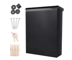 Rottner Briefkasten Brighton Schwarz -Lager und Betriebslager rottner briefkasten brighton schwarz img WS 593981 E