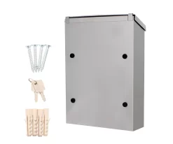 Rottner Briefkasten Ferrara, Wandmontage, Zylinderschloss, 2 Schlüssel, Edelstahl, B 210 X T 70 X H 290 Mm -Lager und Betriebslager rottner briefkasten ferrara wandmontage zylinderschloss 2 schluessel edelstahl b 210 x t 70 x h 290 mm img WS 593956 D