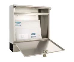 Rottner Briefkasten Hochhaus II, Wandmontage, Postrolle, Zylinderschloss, 2 Schlüssel, Edelstahl, B 360 X T 115 X H 380 Mm, Inkl. Akku-Hitzeaufkleber 8 Rottner Briefkasten Hochhaus II, Wandmontage, Postrolle, Zylinderschloss, 2 Schlüssel, Edelstahl, B 360 X T 115 X H 380 Mm, Inkl. Akku-Hitzeaufkleber -Lager und Betriebslager rottner briefkasten hochhaus ii wandmontage postrolle zylinderschloss 2 schluessel edelstahl b 360 x t 115 x h 380 mm inkl akku hitzeaufkleber img WS 593961 C