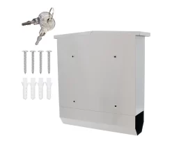 Rottner Briefkasten Lettero Inox, Wandmontage, Namensschlid & Postrolle, Zylinderschloss, Inkl. 2 Schlüssel, Edelstahl, B 370 X T 100 X H 410 Mm 10 Rottner Briefkasten Lettero Inox, Wandmontage, Namensschlid & Postrolle, Zylinderschloss, Inkl. 2 Schlüssel, Edelstahl, B 370 X T 100 X H 410 Mm -Lager und Betriebslager rottner briefkasten lettero inox wandmontage namensschlid postrolle zylinderschloss inkl 2 schluessel edelstahl b 370 x t 100 x h 410 mm img WS 593951 E