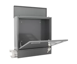 Rottner Briefkasten Postale, Wandmontage, Namensschlid/Postrolle/Sichtfenster, Zylinderschloss, 2 Schlüssel, Stahlblech, B 365 X T 120 X H 380 Mm 9 Rottner Briefkasten Postale, Wandmontage, Namensschlid/Postrolle/Sichtfenster, Zylinderschloss, 2 Schlüssel, Stahlblech, B 365 X T 120 X H 380 Mm -Lager und Betriebslager rottner briefkasten postale wandmontage namensschlid postrolle sichtfenster zylinderschloss 2 schluessel stahlblech b 365 x t 120 x h 380 mm img WS 593980 C