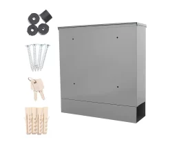 Rottner Briefkasten Postale, Wandmontage, Namensschlid/Postrolle/Sichtfenster, Zylinderschloss, 2 Schlüssel, Stahlblech, B 365 X T 120 X H 380 Mm 12 Rottner Briefkasten Postale, Wandmontage, Namensschlid/Postrolle/Sichtfenster, Zylinderschloss, 2 Schlüssel, Stahlblech, B 365 X T 120 X H 380 Mm -Lager und Betriebslager rottner briefkasten postale wandmontage namensschlid postrolle sichtfenster zylinderschloss 2 schluessel stahlblech b 365 x t 120 x h 380 mm img WS 593980 F