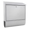 Rottner Briefkasten Villa Spezial Set Silber