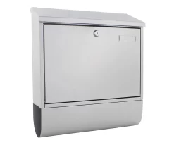 Rottner Briefkasten Villa Spezial Set Silber