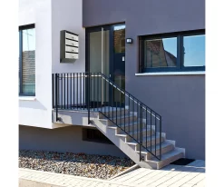 Rottner Briefkastenanlage Depot 4 Silber / Schwarz -Lager und Betriebslager rottner briefkastenanlage depot 4 silber schwarz img WS 599945 G