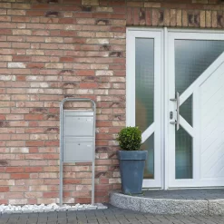 Rottner Briefkastenanlage, Mit 2 Briefkästen, Ohne Ständer, H 635 X B 440 X T 125 Mm, Edelstahl -Lager und Betriebslager rottner briefkastenanlage mit 2 briefkaesten ohne staender h 635 x b 440 x t 125 mm edelstahl img WS 599947 D