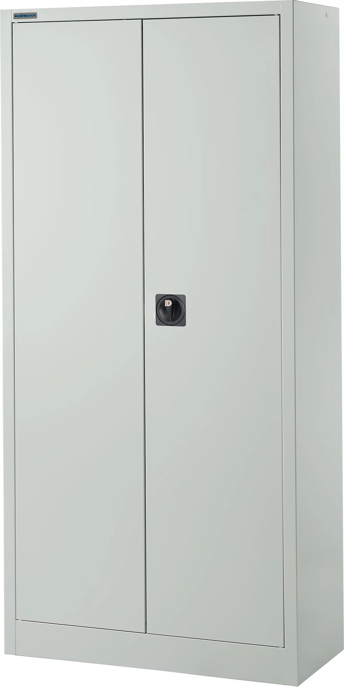 Schäfer Shop Pure Universalschrank, Recycelter Stahl, 4 Böden, 5 OH, Abschließbar, B 800 X T 400 X H 1935 Mm, Lichtgrau RAL 7035 1 Schäfer Shop Pure Universalschrank, Recycelter Stahl, 4 Böden, 5 OH, Abschließbar, B 800 X T 400 X H 1935 Mm, Lichtgrau RAL 7035