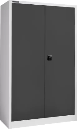 Schäfer Shop Select Magazinschrank, 10 Fachböden, Ohne Ausstattung, B 1200 X T 500 X H 1935 Mm, Stahl, Lichtgrau/anthrazitgrau -Lager und Betriebslager schaefer shop select magazinschrank 10 fachboeden ohne ausstattung b 1200 x t 500 x h 1935 mm stahl lichtgrau anthrazitgrau img SI 403165 A cut