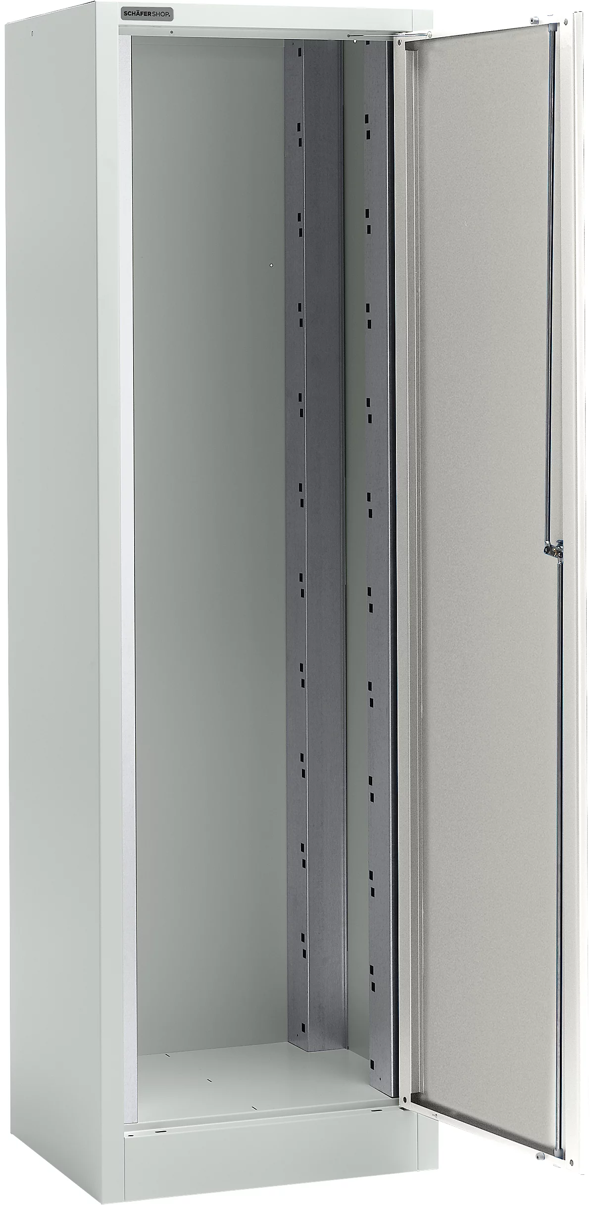 Schäfer Shop Select Materialschrank MS 2506, Leergehäuse, B 600 X T 500 X H 1935 Mm, Feinblech, Lichtgrau 2 Schäfer Shop Select Materialschrank MS 2506, Leergehäuse, B 600 X T 500 X H 1935 Mm, Feinblech, Lichtgrau – Bild 2