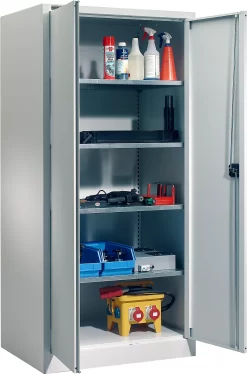 Schäfer Shop Select Materialschrank MSI 2509 S, Verstärkte Ausführung, Bis 100 Kg/Fachboden, B 950 X T 500 X H 1935 Mm, Weißaluminium/weißaluminium 7 Schäfer Shop Select Materialschrank MSI 2509 S, Verstärkte Ausführung, Bis 100 Kg/Fachboden, B 950 X T 500 X H 1935 Mm, Weißaluminium/weißaluminium -Lager und Betriebslager schaefer shop select materialschrank msi 2509 s verstaerkte ausfuehrung bis 100 kg fachboden b 950 x t 500 x h 1935 mm vers farbvarianten img SI 440229 A cut