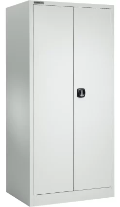 Schäfer Shop Select Materialschrank MSI 2609 S, Verstärkte Ausführung, Bis 100 Kg/Fachboden, B 950 X T 600 X H 1935 Mm, Lichtgrau