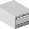 Schäfer Shop Select Schubladenschrank 18-27, 1 Schub, Bis 200 Kg, B 411 X T 572 X H 250 Mm, Lichtgrau/lichtgrau