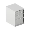 Schäfer Shop Select Schubladenschrank 27-36, 4 Schübe, Bis 75 Kg, B 564 X T 725 X H 800 Mm, Lichtgrau/lichtgrau