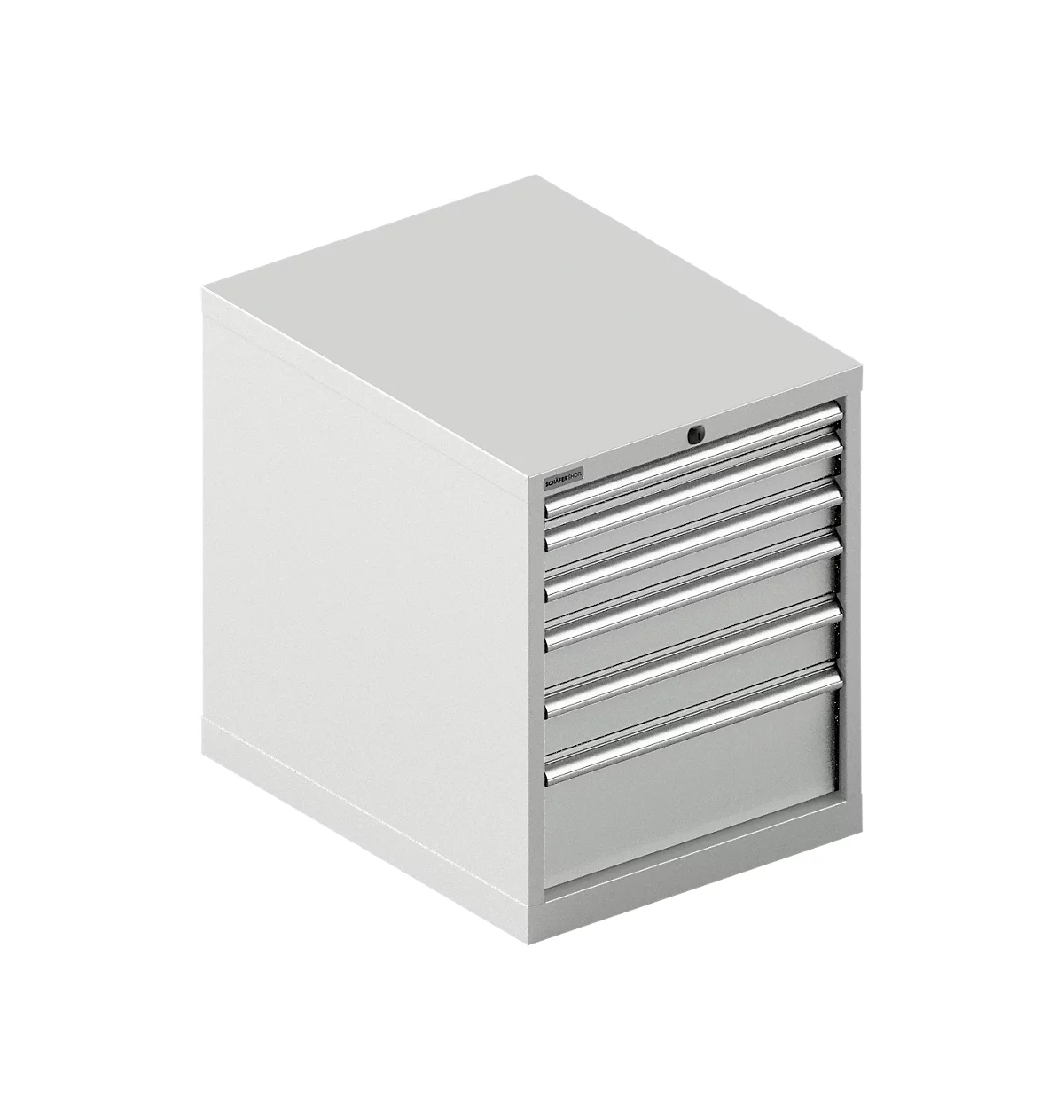 Schäfer Shop Select Schubladenschrank 27-36, 6 Schübe, Bis 75 Kg, B 564 X T 725 X H 700 Mm, Lichtgrau/lichtgrau 1 Schäfer Shop Select Schubladenschrank 27-36, 6 Schübe, Bis 75 Kg, B 564 X T 725 X H 700 Mm, Lichtgrau/lichtgrau