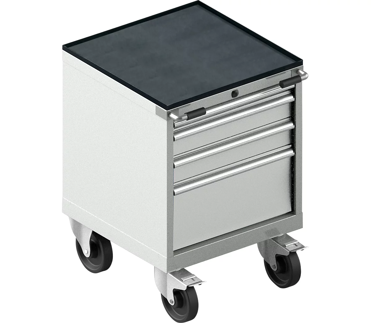 Schäfer Shop Select Schubladenschrank Mit Rollen WSK 18-27, 4 Schübe, Bis 75 Kg, B 411 X T 572 X H 770 Mm, Lichtgrau/lichtgrau 1 Schäfer Shop Select Schubladenschrank Mit Rollen WSK 18-27, 4 Schübe, Bis 75 Kg, B 411 X T 572 X H 770 Mm, Lichtgrau/lichtgrau