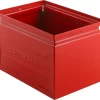 Schäfer Shop Select Stapelbox, 3,5 L, 8 Kg, L 210 X B 147 X H 130 Mm, Stahl, RAL 3000 (feuerrot)