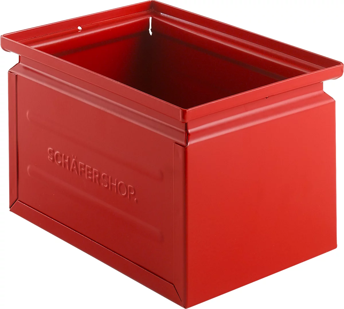 Schäfer Shop Select Stapelbox, 3,5 L, 8 Kg, L 210 X B 147 X H 130 Mm, Stahl, RAL 3000 (feuerrot) 1 Schäfer Shop Select Stapelbox, 3,5 L, 8 Kg, L 210 X B 147 X H 130 Mm, Stahl, RAL 3000 (feuerrot)