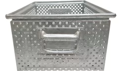 Schäfer Shop Select Stapelbox, Gelocht, 26,5 L, 150 Kg, L 449 X B 308 X H 201 Mm, Stahlblech, Galvanisch Verzinkt -Lager und Betriebslager schaefer shop select stapelbox gelocht 26 5 l 150 kg l 449 x b 308 x h 201 mm stahlblech galvanisch verzinkt img SI 883403 D cut A7