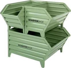Schäfer Shop Select Transport- Und Stapelbehälter, B 1010 X T 520 X H 610 Mm, Resedagrün RAL 6011, Bis 800 Kg 7 Schäfer Shop Select Transport- Und Stapelbehälter, B 1010 X T 520 X H 610 Mm, Resedagrün RAL 6011, Bis 800 Kg -Lager und Betriebslager schaefer shop select transport und stapelbehaelter b 1010 x t 520 x h 610 mm resedagruen ral 6011 bis 800 kg img SI 464575 D cut
