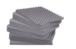 Schaumstoffeinlage F. Für 30-Liter-Boxen, 6-teilig, PU-Würfelschaum