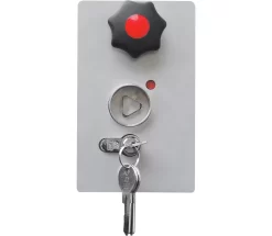 Schlosskasten Mit Profilzylinderschloss Und Feuerwehrdreikantschloss