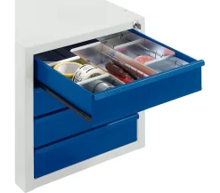Schubladeneiteilung Für 1 Schublade Mit 1 Längs- Und 4 Quertrennblechen, H 60 Mm