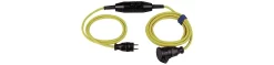 Schutzkontaktverlängerung 16 A 230 V 4,5m H07RN-F 3x1,5 Mm2 Gelb