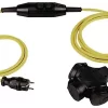 Schutzkontaktverlängerung 16 A 230 V 4,5m H07RN-F 3x1,5 Mm2 Gelb IP44