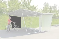 Seitenwand, Trapezblech, Links, Für Doppelseitiges Modell