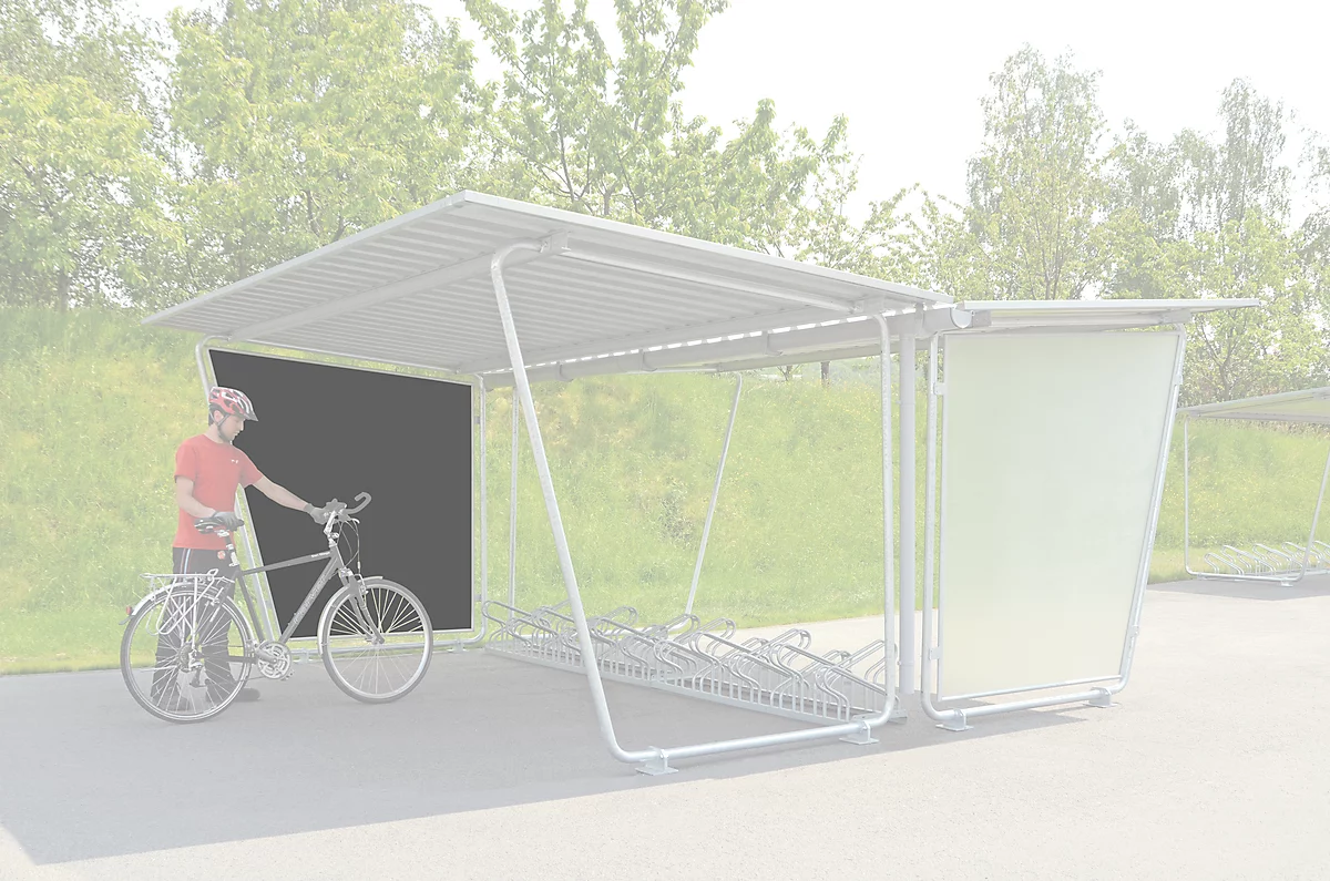 Seitenwand, Trapezblech, Links, Für Doppelseitiges Modell 1 Seitenwand, Trapezblech, Links, Für Doppelseitiges Modell