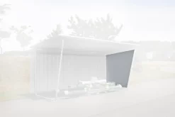 Seitenwand, Trapezblech, Links, Für Einseitiges Modell