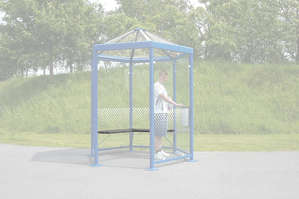 Sitzbank Für Sechseck-Raucherpavillon Paris 1 Sitzbank Für Sechseck-Raucherpavillon Paris