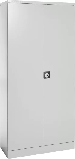 Stahlschrank, B 916 X T 422 X H 1950 Mm, Lichtgrau RAL 7035 -Lager und Betriebslager stahlschrank b 916 x t 422 x h 1950 mm lichtgrau ral 7035 img SI 310950 F cut