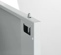 Stahlschrank, B 916 X T 422 X H 1950 Mm, Lichtgrau RAL 7035 -Lager und Betriebslager stahlschrank b 916 x t 422 x h 1950 mm lichtgrau ral 7035 img SI 310950 U