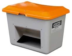 Streugutbehälter Standard, Mit Entnahmeöffnung, 200 L, L 890 X B 600 X H 640 Mm