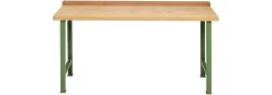 TOP-Werkbank-Grundeinheit, Grundausführung, Grün, B 1500 Mm