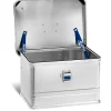 Transportbox Alutec INDUSTRY 30, Aluminium, 30 L, L 430 X B 355 X H 277 Mm, Mit Stapelecken, Stabiler Deckel