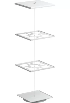 TRESTON Drehständer 12-550, Für Aufnahme Von 12 Kleinteilemagazinen Serie 550, Bis 400 Kg, Bestehend Aus Drehsockel & Zwischenböden, Ohne Magazine