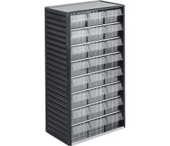 Treston Kleinteilemagazine Typ 554, 24 Schubladen