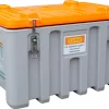 Trolley CEMO CEMbox 150, Polyethylen, 150 L, L 800 X B 600 X H 530 Mm, Stapelbar, Grau/orange