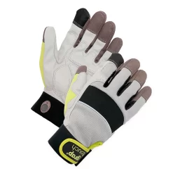 Universalhandschuh PIP Grap Touch, Synthetisches Leder/Nylon/Spandex/Neopren, EN 388 (3 1 3 1 X), Größe 9, 1 Paar, Grau-Schwarz