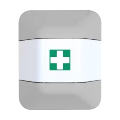 Verbandskasten-Aufsatz, F. Feuerlöscherschrank Help, B 434 X T 225 X H 196mm, Weiß