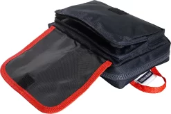 Verbandtasche TRAVEL, Inkl. Bedarfsgerechter Füllung Für Unterwegs, B 170 X T 60 X H 120 Mm, Nylon, Blau-rot -Lager und Betriebslager verbandtasche travel inkl bedarfsgerechter fuellung fuer unterwegs b 170 x t 60 x h 120 mm nylon blau rot img SI 128390 C cut